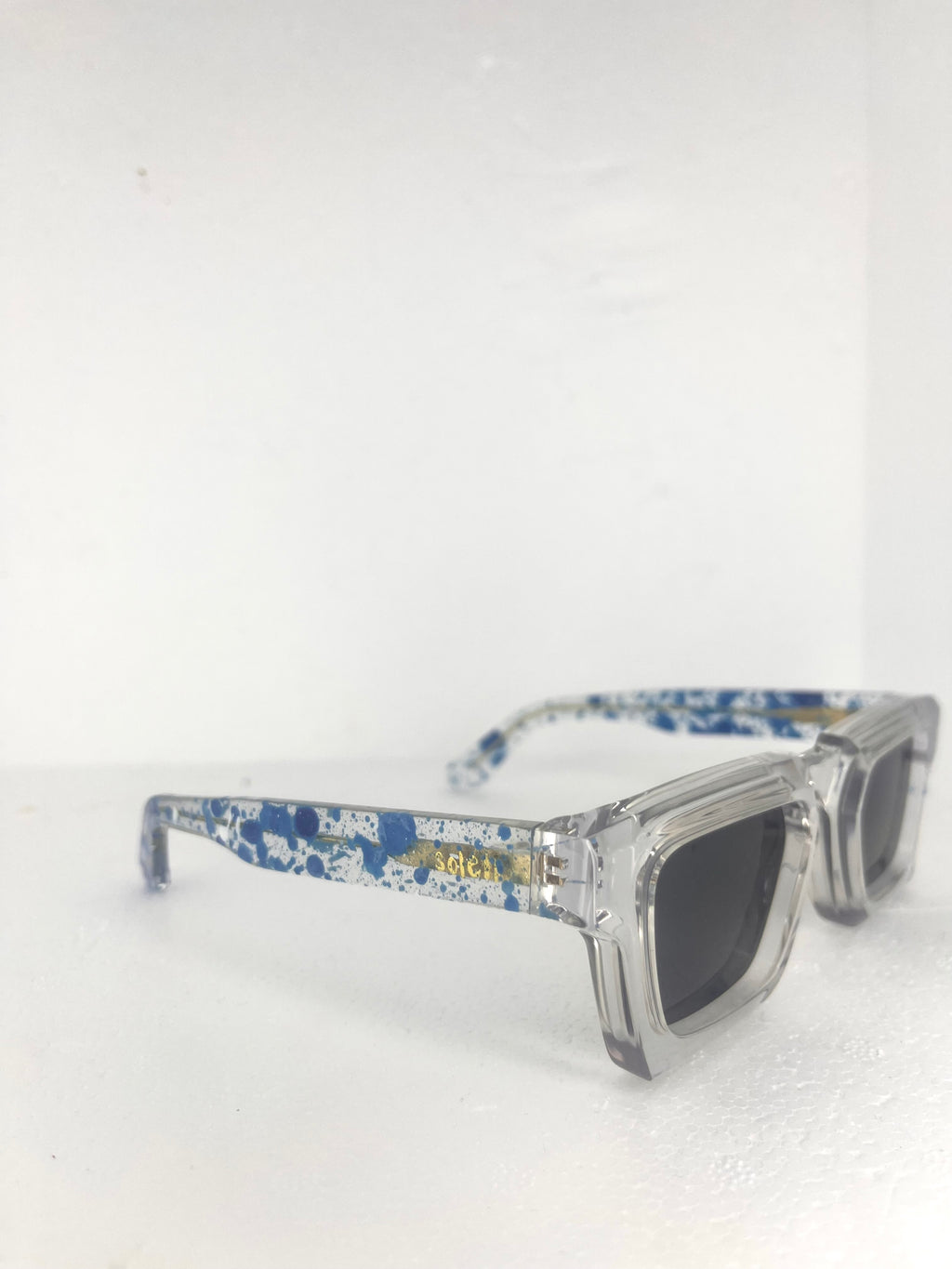Oro - Blue splatter