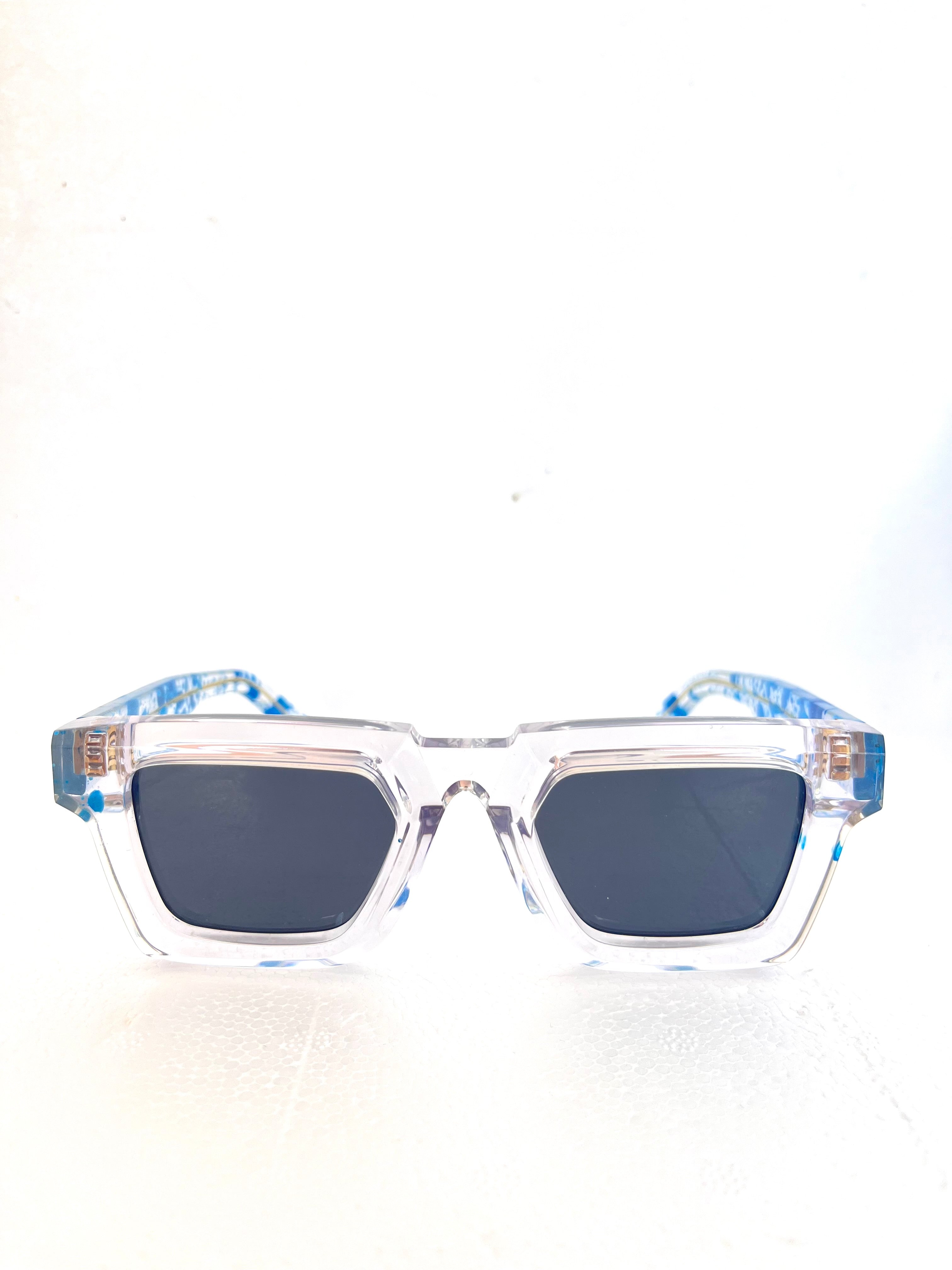 Oro - Blue splatter
