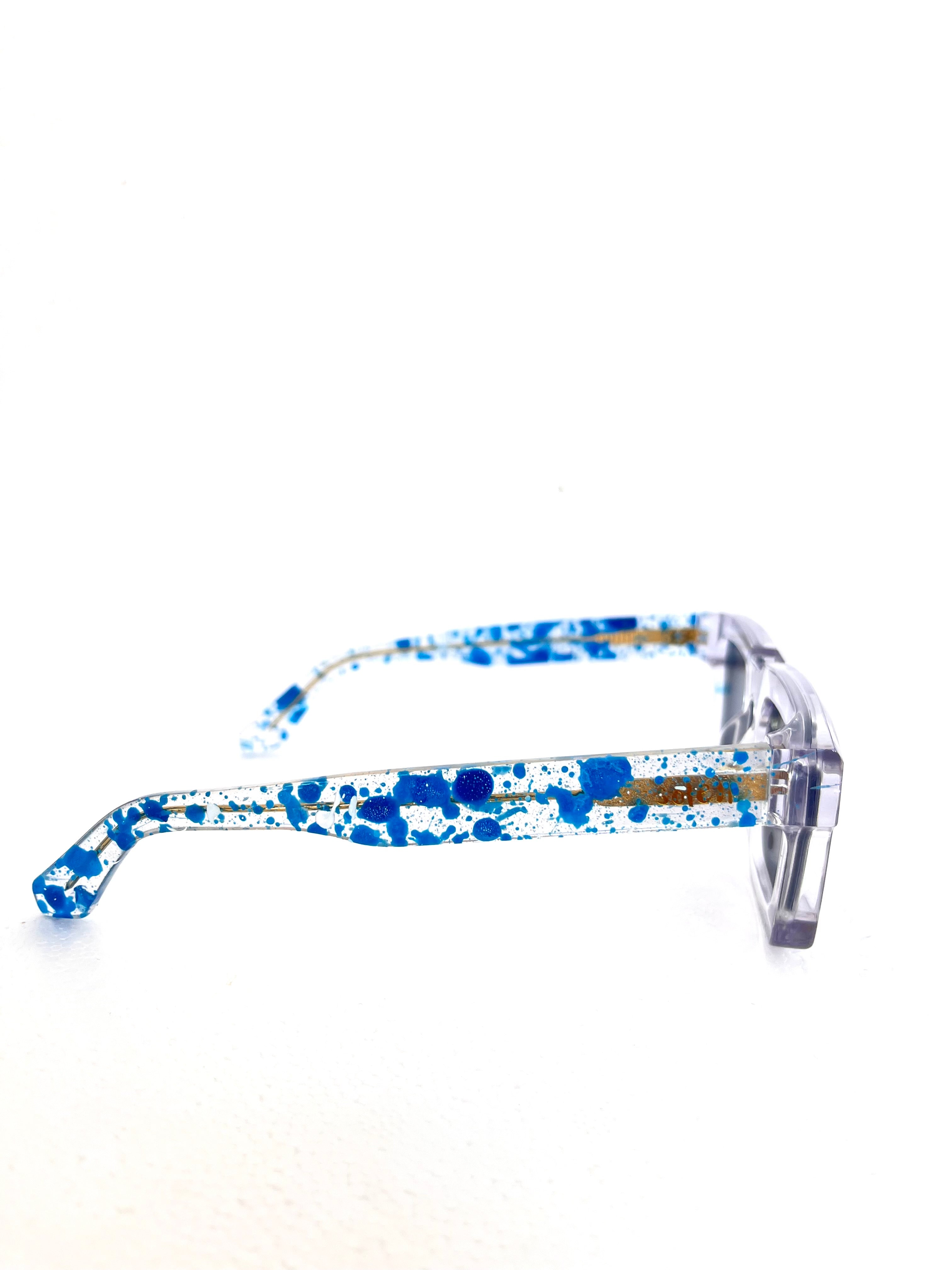 Oro - Blue splatter